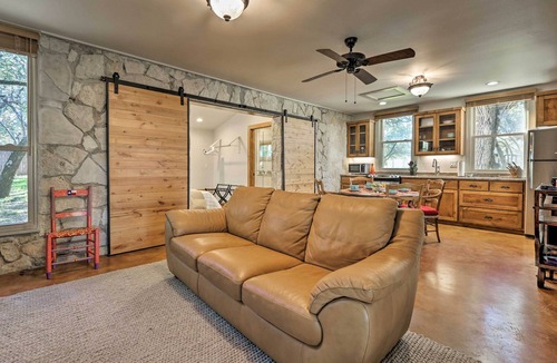 Blanco Cottage | Blanco Riverfront Historic Home, 3 Mi to Downtown!