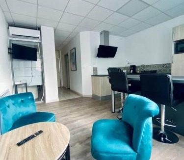 Champ-Capelet Apartment | *Bleu Saphir* centre de Vichy