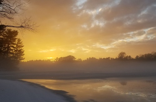 North Attleboro Apartment | Blissful lakefront sunsets