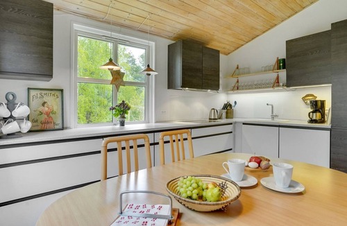 Hojslev House | "Blome" - 150m to the fjord by Interhome