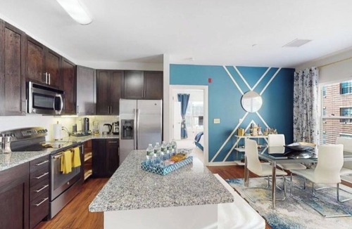 Malden Apartment | Blue 2 Bed 2 Bath Executive Suite Near Train # 305