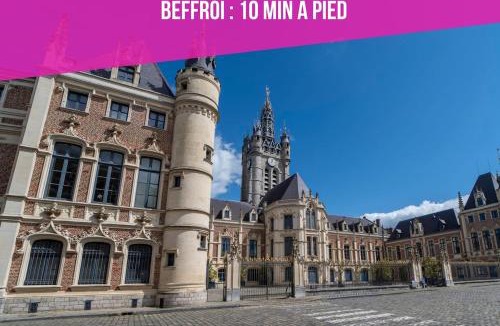Douai Apartment | Blue Bail - T2 au calme - proche commerces