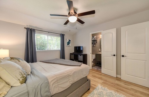 Southeastern Sacramento House | Blue Field House Next To Downtown Old Town Zoo Parks Gorgeous Back Yard Barbecue