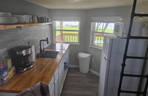 Little Elm Cabin | Blue Heron Hideaway Family Lakefront Cabin