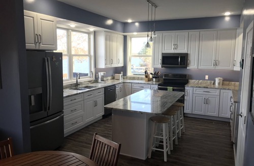 Littleton House | Blue Heron Lodge Lake Gaston, Sleeps 20, Private Dock & Sundeck, Family-Friendly