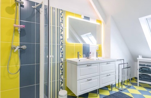 Bretteville-sur-Ay House | Blue House by Interhome