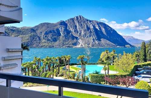 Bissone Apartment | Blue Lake Lugano Apt.312 by Interhome