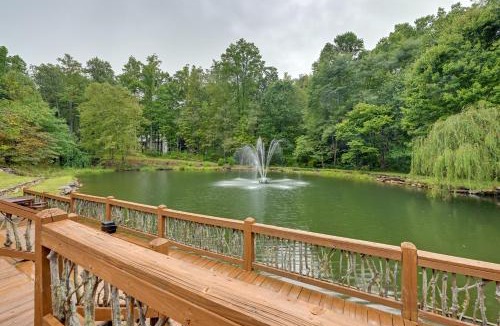 Andrews House | Blue Ridge Mountain-View Cabin w/Hot Tub & Deck!