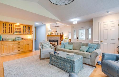 Hendersonville House | Blue Ridge Mtn Retreat: Porches & Creek Access