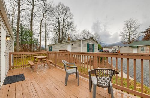 Waynesville House | Blue Ridge Mtns Group Getaway w/Hot Tub Access