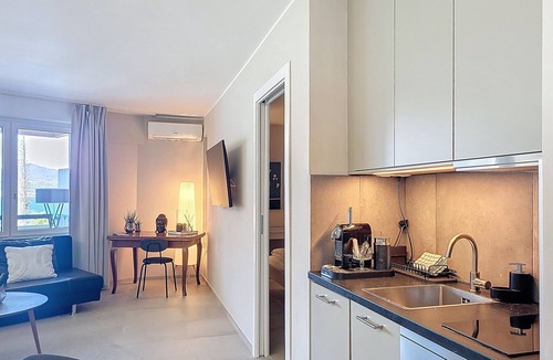 Bissone Apartment | Blue Vista Lugano Apt.616 by Interhome