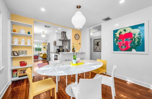 Flamingo Parks House | Blue Water Bungalow - Chic Palm Beach Vibes