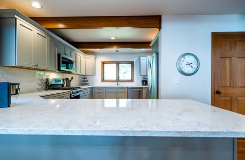 Lake Michigan Beach House | Blue Water Retreat - Spacious Lake Michigan retreat with In-ground pool