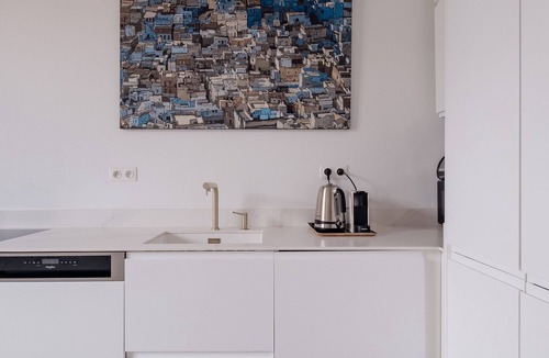 Parchamp–Albert Kahn Apartment | Blue & White Brilliance, by Veeve