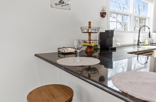 Mena House | BLUEBERRY COTTAGE is located in Mena. WIFI, remodeled , Lockable bike storage !