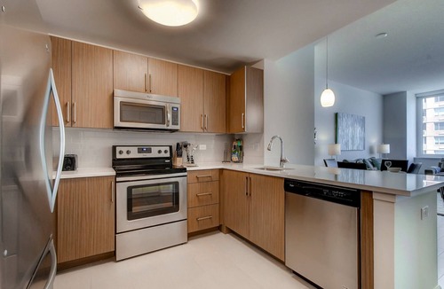 Hudson Exchange Apartment | Bluebird Suites in Jersey City