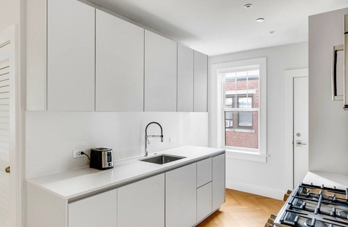 Agassiz Apartment | Blueground | Baldwin, washer, nr Fresh Pond