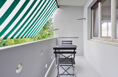 Iselin Apartment | Blueground | Basel-Iselin, balcony, nr Rhine