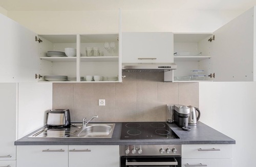 Matthaus Apartment | Blueground | Basel-Matthäus, balcony, nr Tinguely Museum