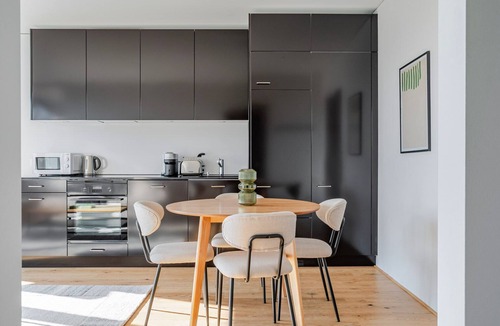 Vorstadte Apartment | Blueground | Basel-Vorstaedte, view, nr Rhine