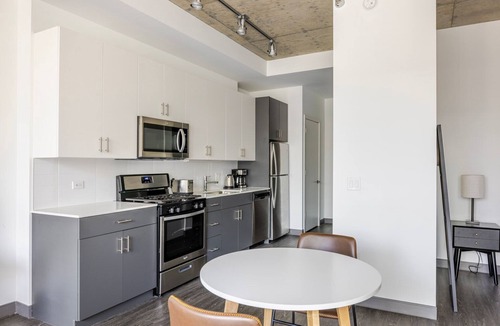 Downtown Chicago Apartment | Blueground | Chicago Loop, pool & AC, nr park