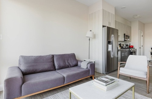 East Boston Apartment | Blueground | East Boston, AC, nr parks & beach