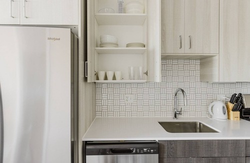 East Boston Apartment | Blueground | East Boston, AC, nr parks & beach