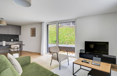 Enge Apartment | Blueground | Enge, terrace, nr Lake Zurich