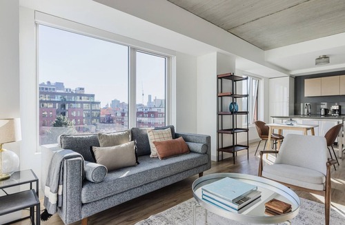 West Fens Apartment | Blueground | Fenway, gym & w/d, nr museums