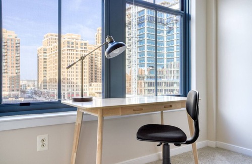 Aurora Highlands Apartment | Blueground | Pentagon City, rooftop, nr Arlington Cemetery