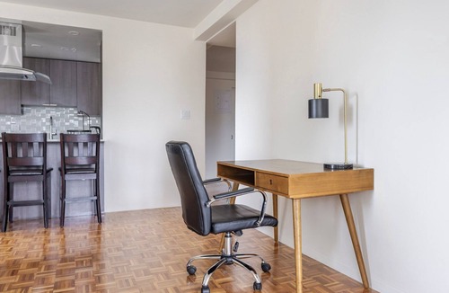 Prudential - St. Botolph Apartment | Blueground | Prudential, gym & w/d, nr library