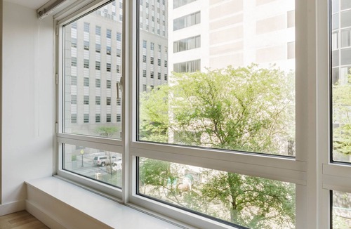 Back Bay East Apartment | Blueground | Prudential/St. Botolph, rooftop, nr Boston Common