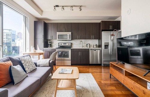 Seaport District Apartment | Blueground | Seaport, pool, nr Boston Harbor