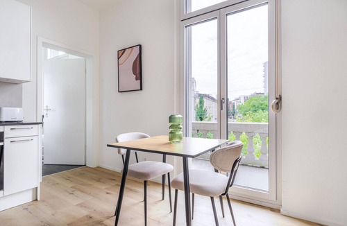 Seebach Apartment | Blueground | Seebach, view, nr Zurich Zoo