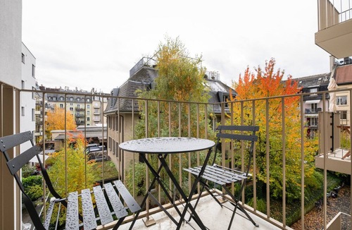 Sihlfeld Apartment | Blueground | Sihlfeld, view, nr Lake Zurich