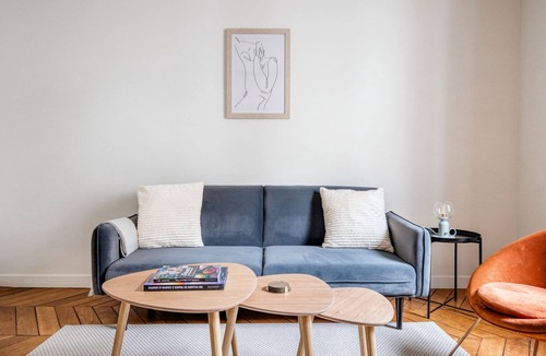 Ternes Apartment | Blueground | Ternes, nr restaurants & attractions