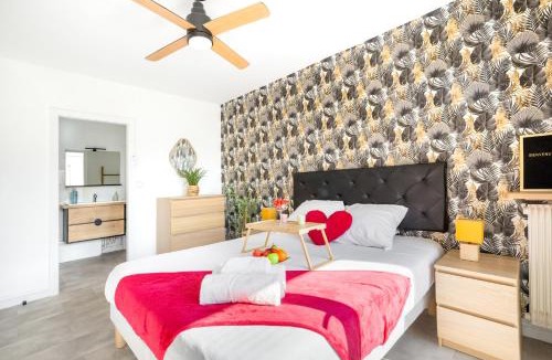 Villette - Maisons Neuves Apartment | BnGo l Le Spacieux Cocon PartDieu l parking, 4p