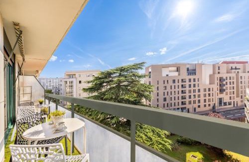 Villette - Maisons Neuves Apartment | BnGo l Le Spacieux Cocon PartDieu l parking, 4p
