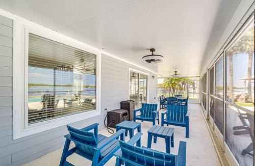 Dixie Shores House | Boat Dock and Pool Bayfront Crystal River Home