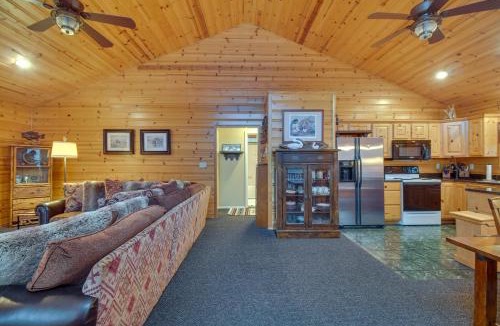 Afton House | Boat Dock & Deck: Waterfront Cabin on Grand Lake