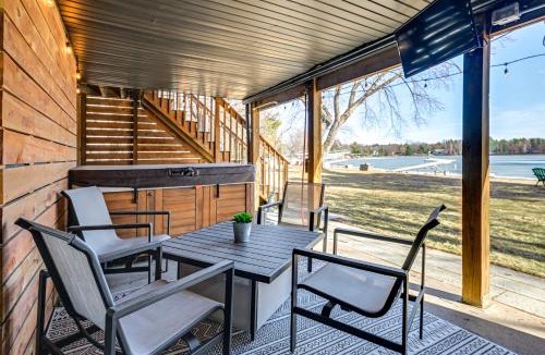 Nekoosa House | Boat Dock, Hot Tub & Deck: Lakefront Nekoosa Home!