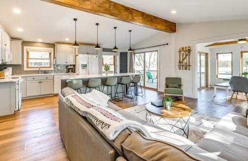 Nekoosa House | Boat Dock, Hot Tub & Deck: Lakefront Nekoosa Home!