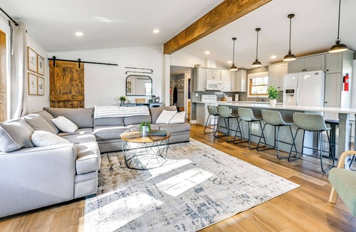 Nekoosa House | Boat Dock, Hot Tub & Deck: Lakefront Nekoosa Home!