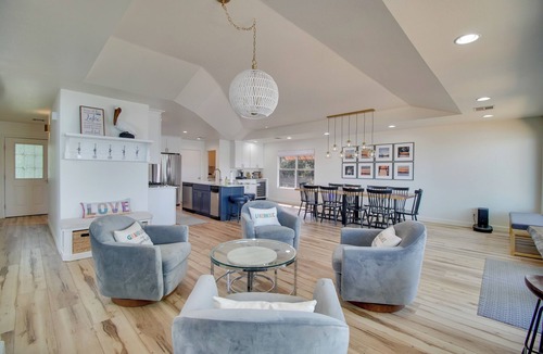 Grove House | Boat Dock & Patio! Waterfront Hideaway in Grove