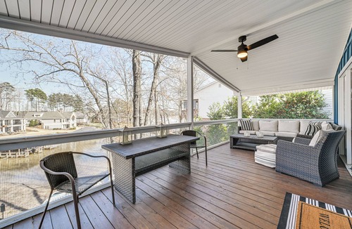 Norwood House | Boat Dock & Slip: Waterfront Home on Lake Tillery!