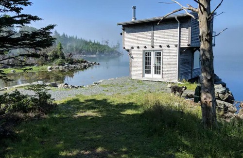 Halifax County Cabin | Boathouse Forested Oceanside Retreat