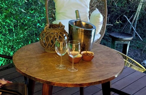 Azereix Cabin | Bohemian coconut hut