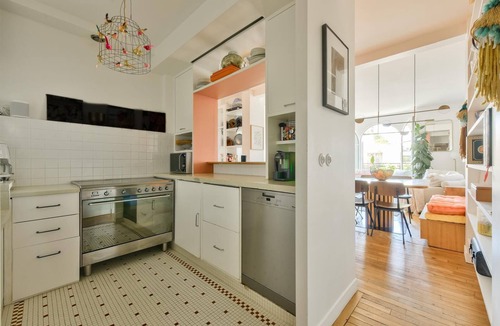 Neuilly-sur-Seine Apartment | Boho-chic cocoon in Neuilly-sur-Seine.