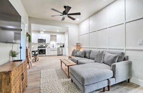 Folsom House | Boho-Chic Folsom Retreat: Walkable Location!