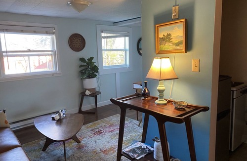 Bloomington Apartment | Boho-Chic Studio Unit 1: Garden Views, Cozy, Calm & Cool